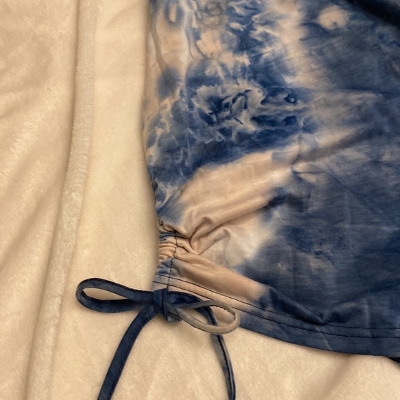 𝅺BEAUTIFUL Blue Tie Dye Dress.   🎉HP 7/11🎉 - Picture 12 of 12